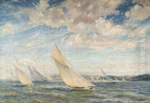 Yacht Racing In The Solent