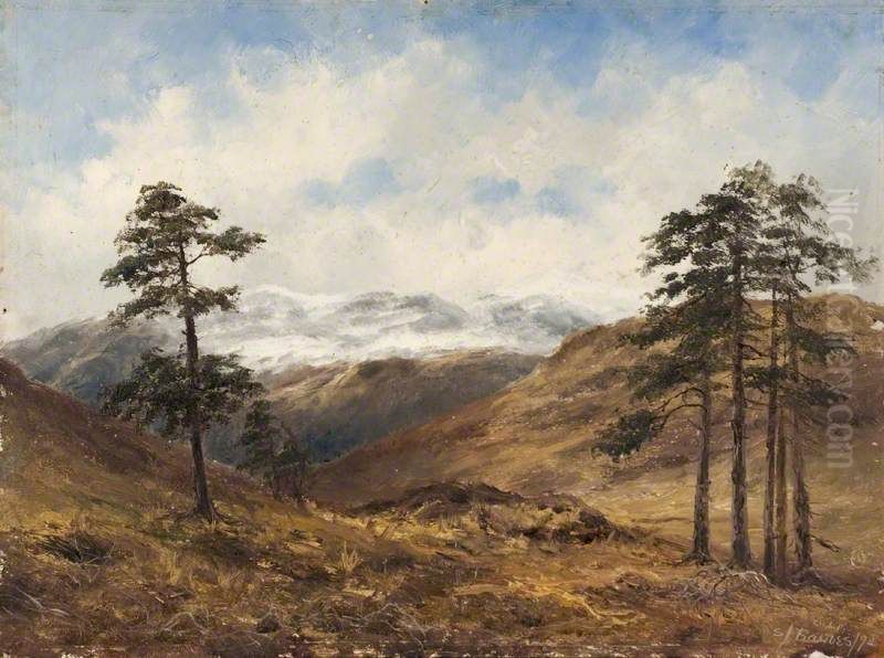 Near Balmoral Oil Painting by Samuel John Barnes
