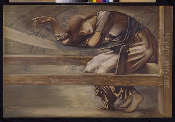 The Briar Rose Series Oil Painting by Edward Burne-Jones