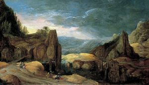 Landscape with Minerva Expelling Mars to Protect Peace and Plenty