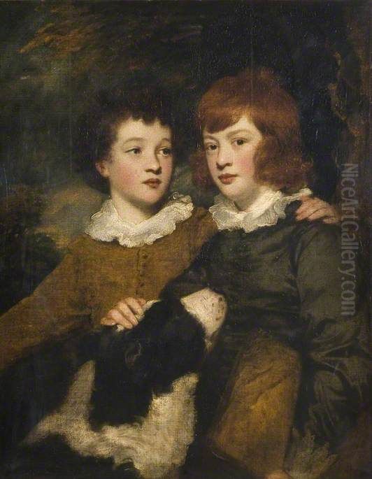 The Masters Gawler Oil Painting by Of Sir Joshua Reynolds
