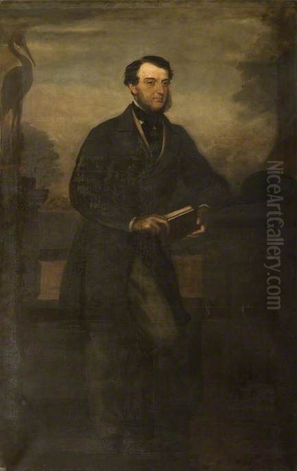 Portrait Of Charles B Adderley 1st Lord Norton Oil Painting by Henry Weigall