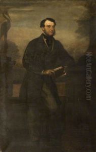 Portrait Of Charles B Adderley 1st Lord Norton