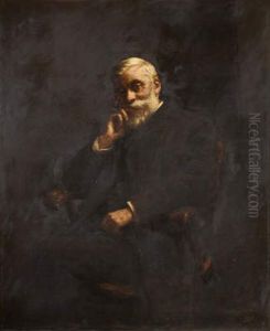 Portrait Of Alderman G J Johnson (1826-1912)
