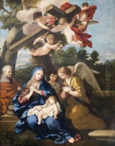 The Holy Family with Angels