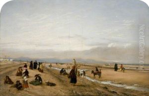On The Sands At Rhyl, North Wales