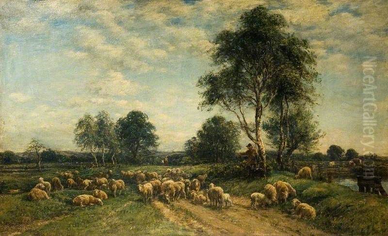The Halt Oil Painting by Mark Fisher