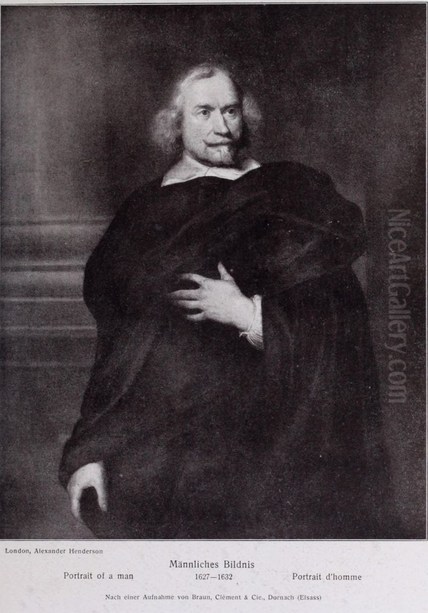 Portrait of a Man Oil Painting by Sir Anthony Van Dyck