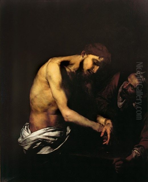 The Flagellation of Christ Oil Painting by Jusepe de Ribera