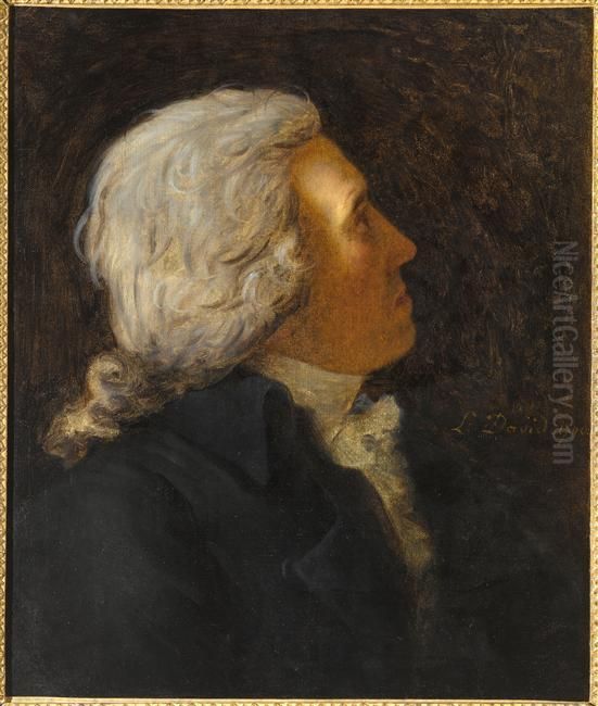 Bertrand Barere de Vieuzac Oil Painting by Jacques-Louis David