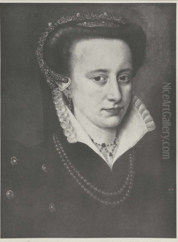 Portrait of a Woman, 1565 Oil Painting by Antonis Mor