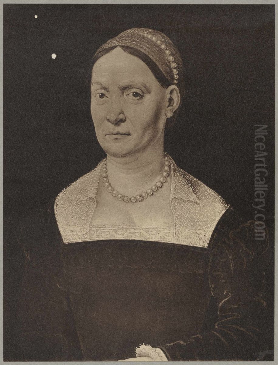 Portrait of a Woman Oil Painting by Pontormo