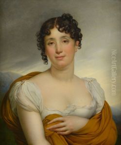 Madame Merlin au chale jaune