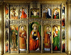Retable de Saint Nicolas - Cathedrale de Monaco
