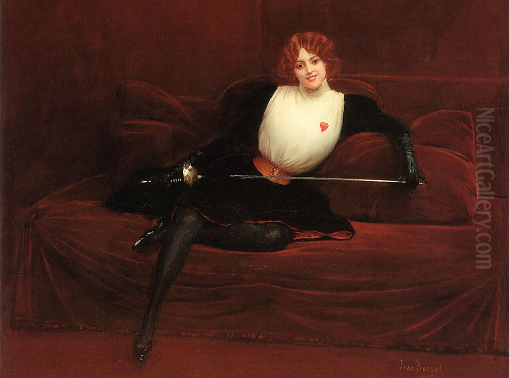 The Swordswoman Oil Painting by Jean Beraud