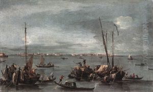 View towards Murano from the Fondamente Nuove, Venice
