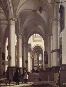 Interior of a Gothic Church