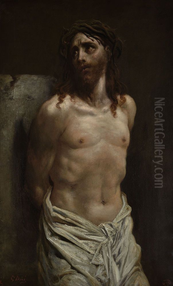 Le Christ condamne Oil Painting by Gustave Dore