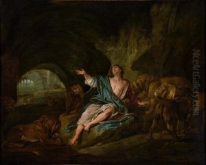 Daniel dans la fosse aux lions