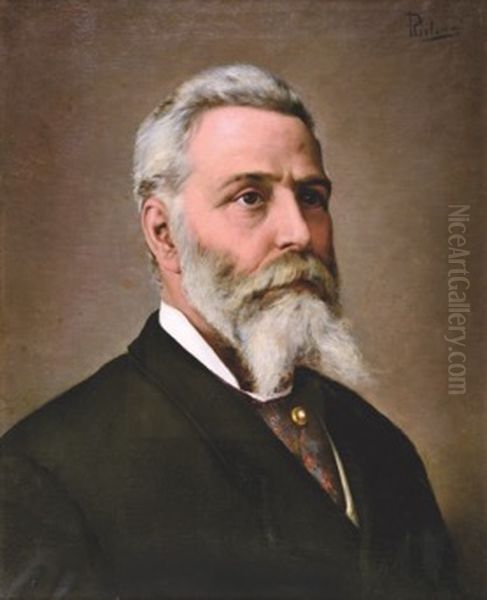 Ritratto di Thaulero Oil Painting by Pasquale Celommi
