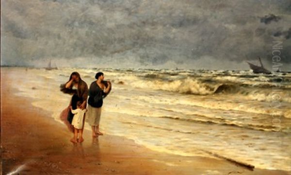 Burrasca Oil Painting by Pasquale Celommi