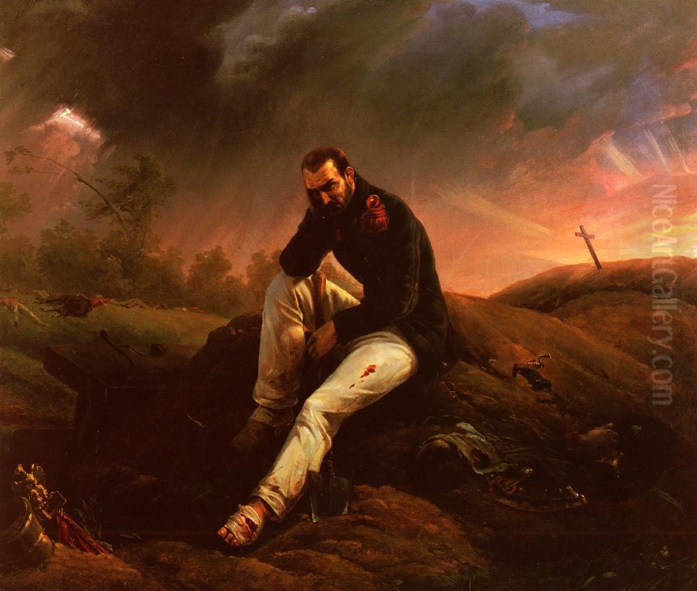 The Last Grenadier of Waterloo Oil Painting by Horace Vernet