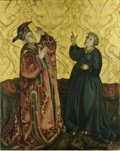 Heilsspiegelaltar - Augustus and Sibyl of Tibur