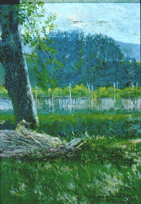 Paisaje Oil Painting by Anselmo Guinea