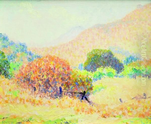 ''landscape'' Oil Painting by William Henry Clapp