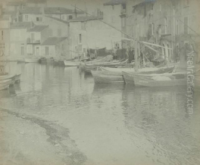 Magic Morning, Les Martigues Oil Painting by Pegg Clarke