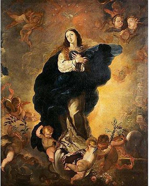 Inmaculada Concepcion Oil Painting by Claudio Coello