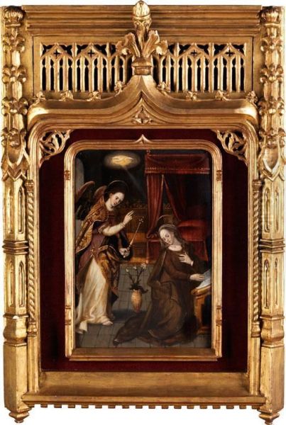 Mariae Verkundigung Oil Painting by Gillis Coignet