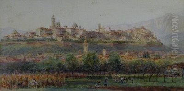 Bergamo Oil Painting by William Wiehe Collins