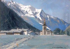 Argentieres Et Le Mont Blanc 
