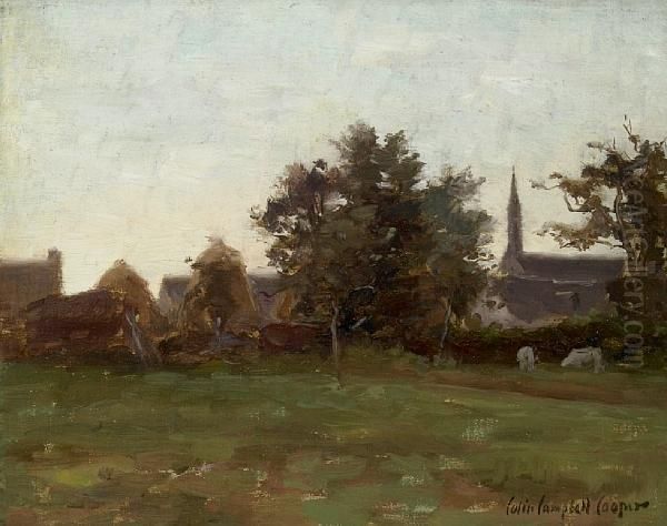 Sunrise Oil Painting by Colin Campbell Cooper