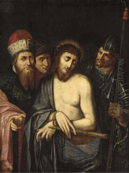 Ecce Homo Oil Painting by Michiel Coxie