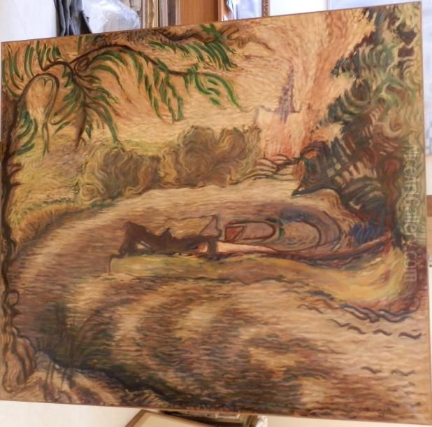 Paysage Oil Painting by Vera Cunningham