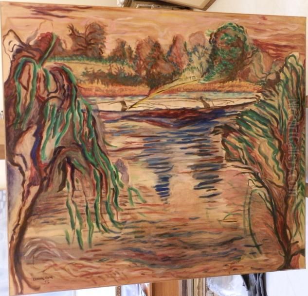 Paysage Oil Painting by Vera Cunningham