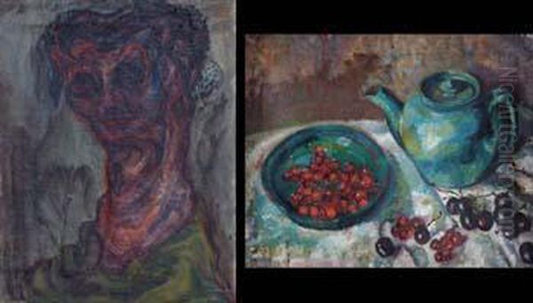 Portrait And Still Life Oil Painting by Vera Cunningham