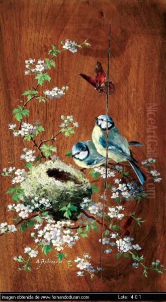 Untitled Oil Painting by Marcel J. Gingembre D' Aubepine