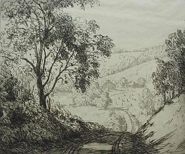 Co Oil Painting by Charles William Dahlgreen