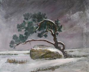 Landscape With Large Tree