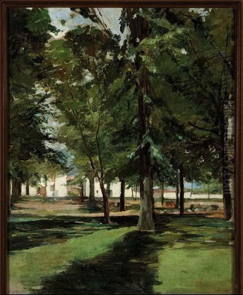 Sin Titulo Oil Painting by Fernando De Amarica