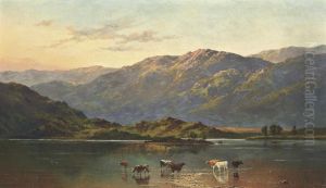 Breanski 
 Cattle In A Highland Landscape