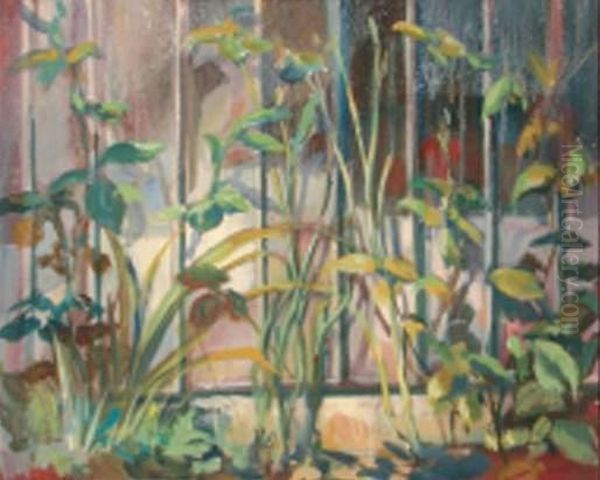 Printemps Oil Painting by Francois Marie De Marliave