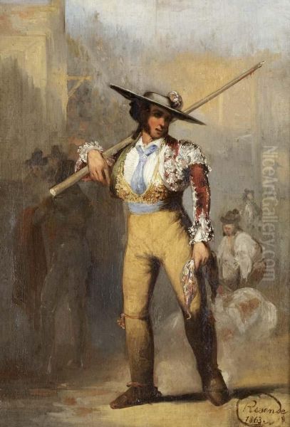 Homem Picador Oil Painting by Francisco De Goya y Lucientes