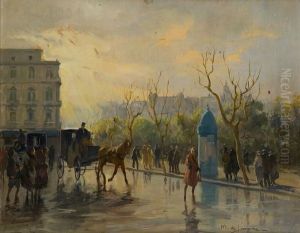 Scena Di Vita A Parigi
