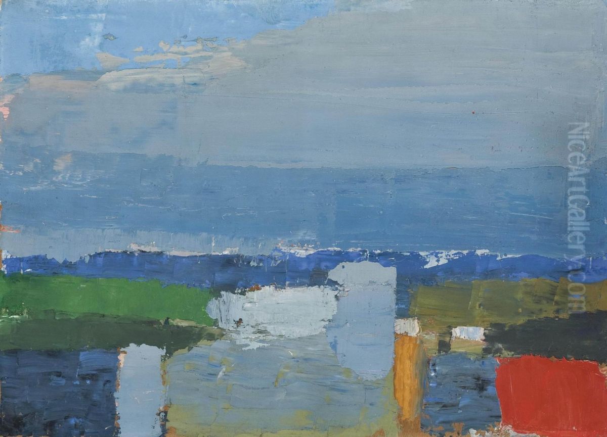 Paysage Du Midi Oil Painting by Nicolas De Stael