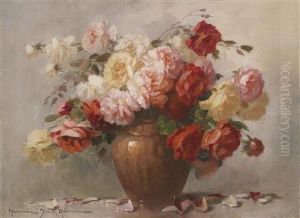 Roses In A Vase