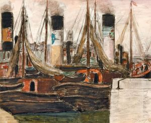Remorqueurs A Quai Au Havre